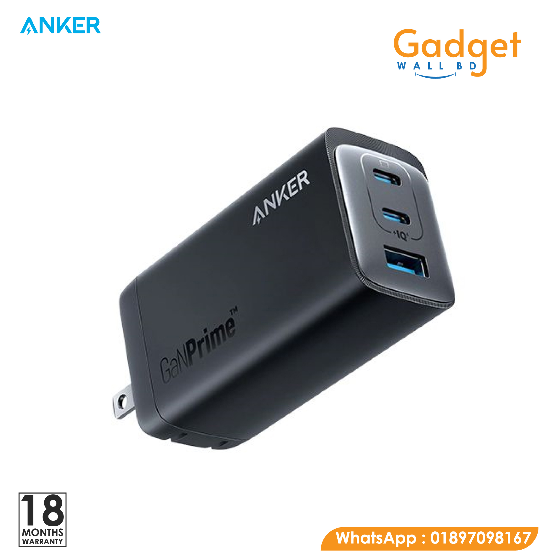 Anker 737 Charger GaNPrime 120W Charger