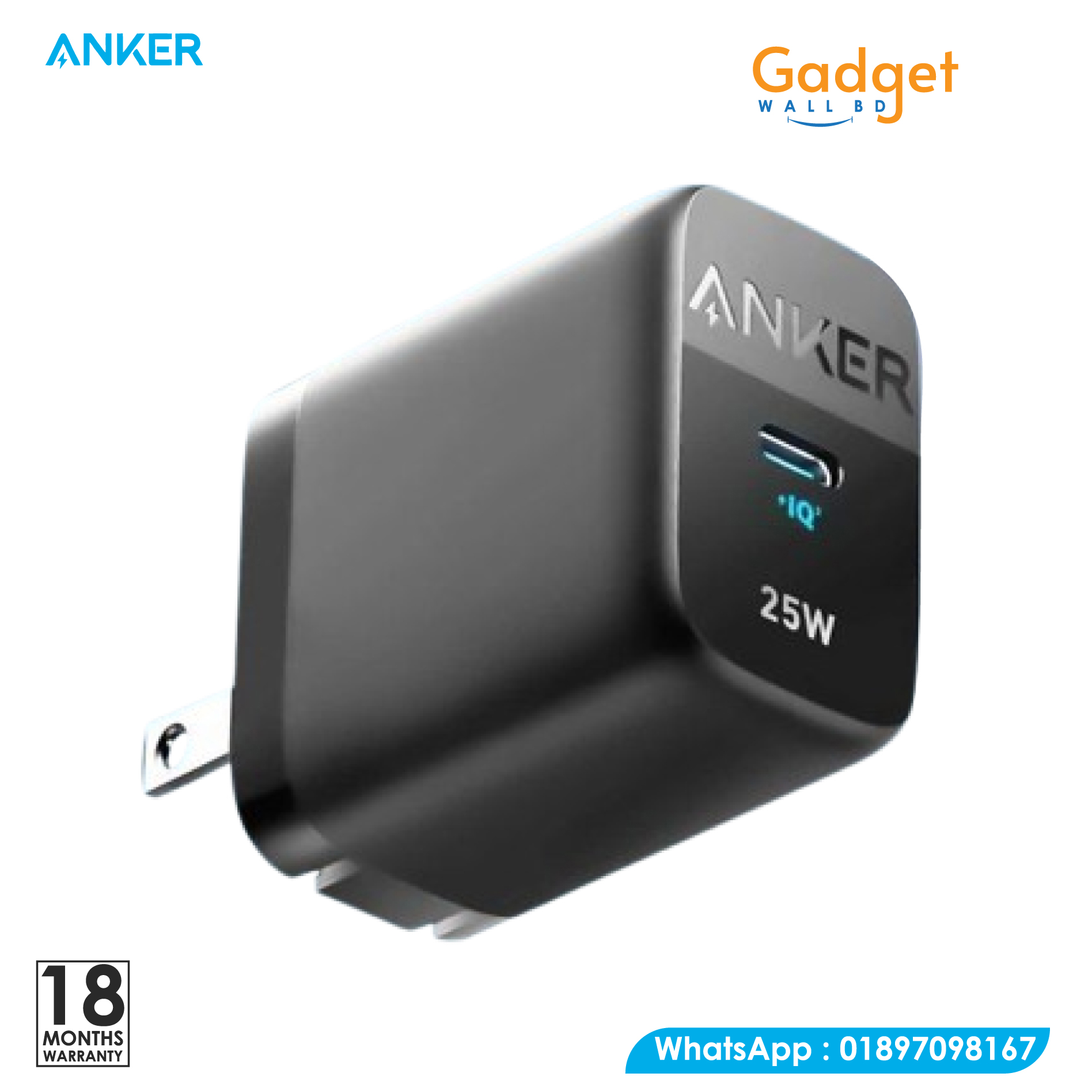 Anker 25w Ace Charger Combo For Samsung PPS Support