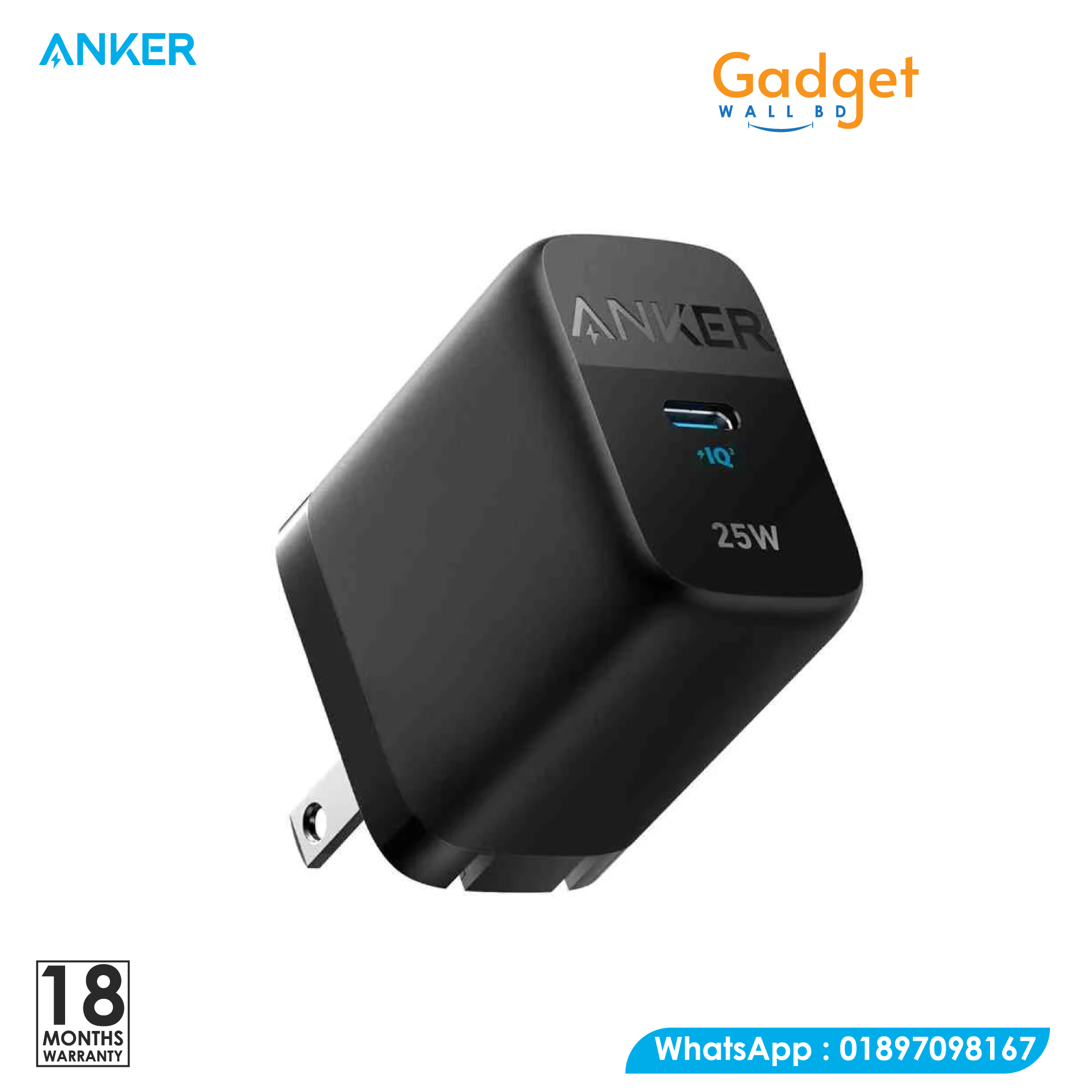 Anker 25w Ace 312 Charger For Samsung PPS Support