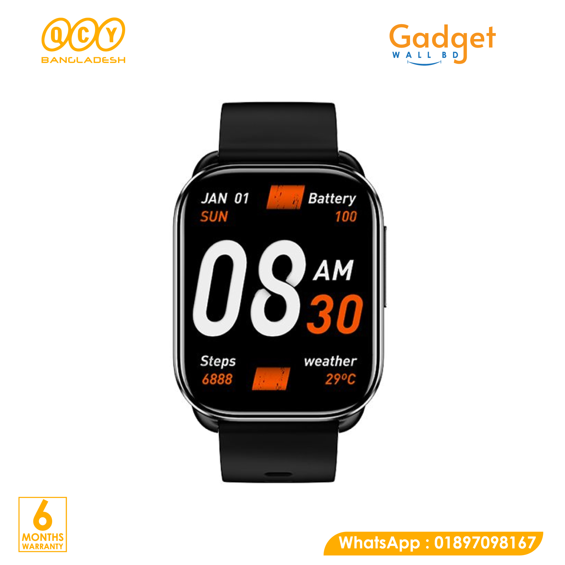 QCY Watch GS Bluetooth Calling Smartwatch